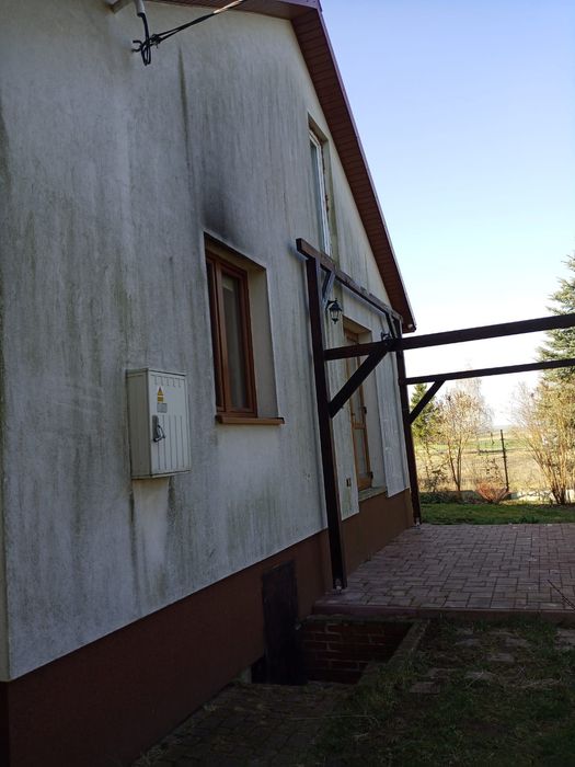 Mycie elewacji, dachów, kostki brukowej, malowanie elewacji.