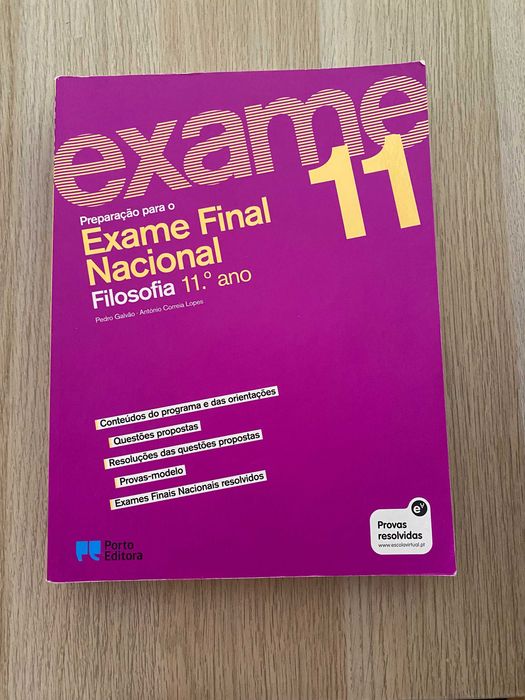 Livro Preparação de Exame de Filosofia 11ºano