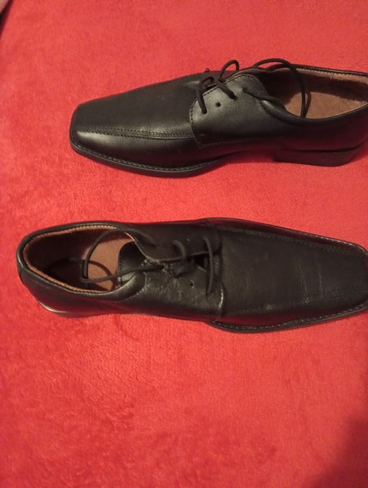 Buty skórzane męskie supercena