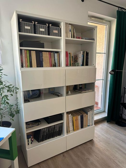 Witryna / regał z nadstawką Ikea