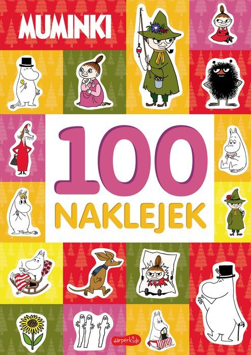 Muminki. 100 Naklejek Harperkids
