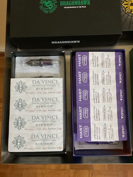 Kit de tatuagem completo novo
