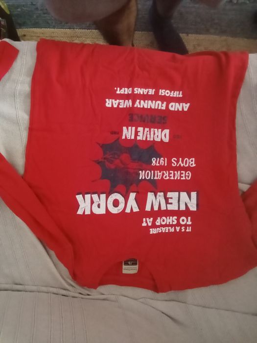 Sweat Tiffosi vermelha