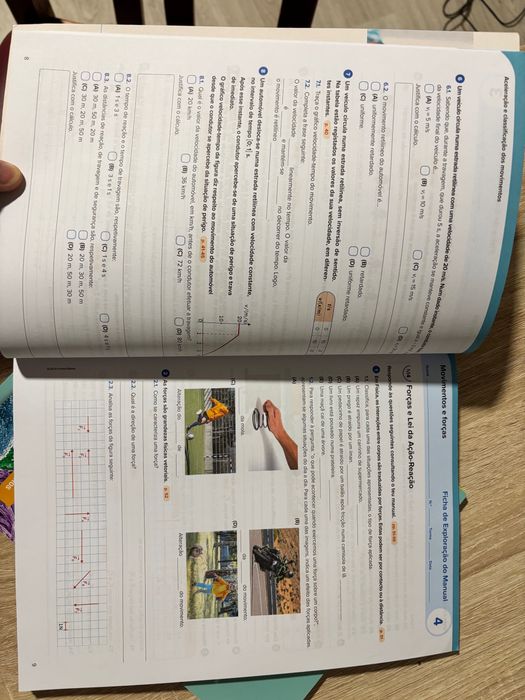 Caderno de Atividades/Fichas de Exploração do Manual Eletrão Físico-Química 9º Ano