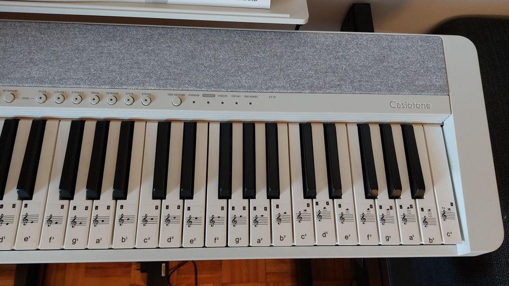 Piano Casio CT-S1WE + Acessórios