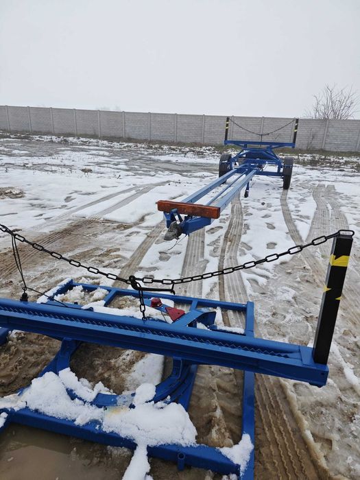 Przyczepa dłużycowa dłużyca LUTZ NL2,0T do stali drutu słupów A/14