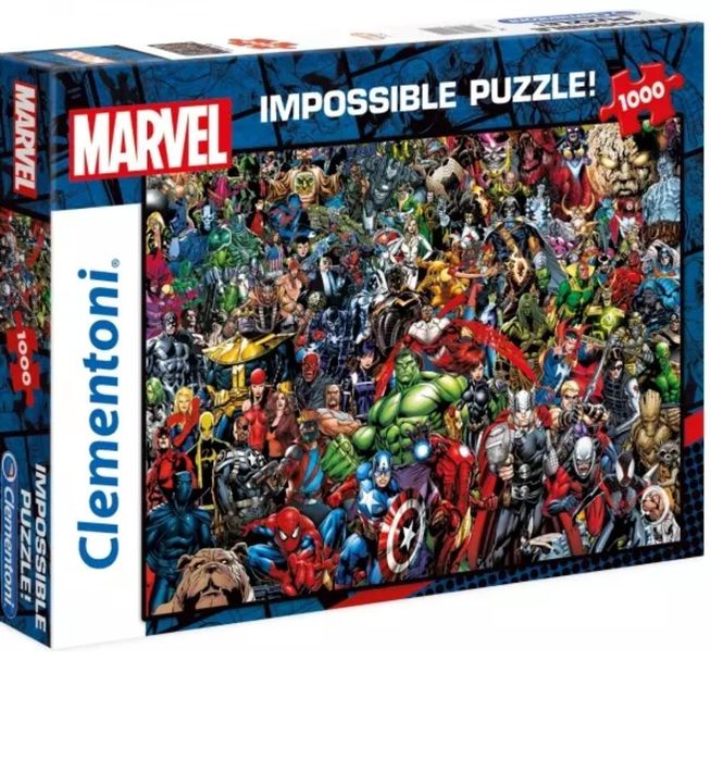 Puzzle 1000 elementów. Impossible puzzle! Marvel
