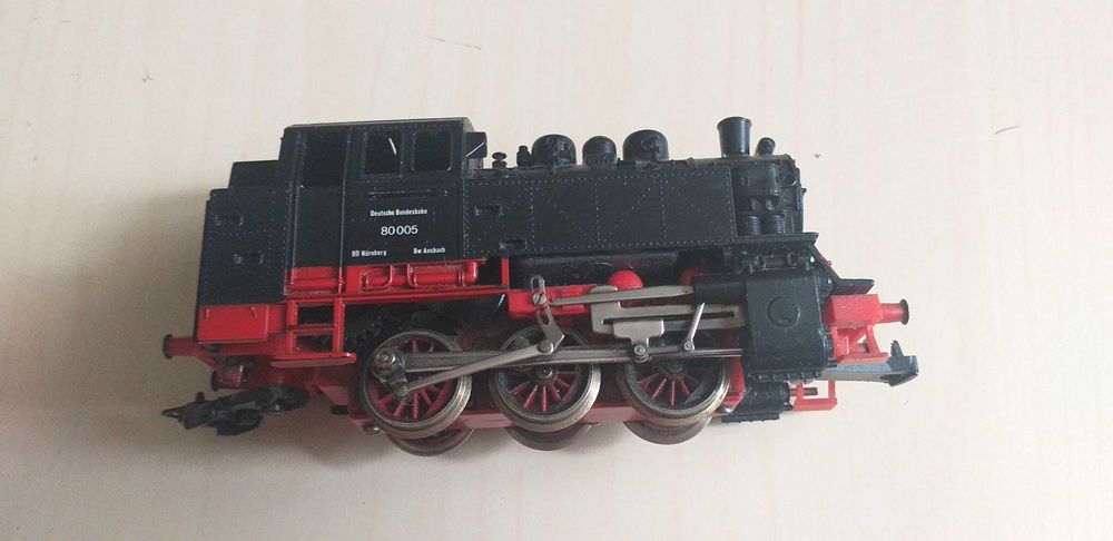 Lokomotywa parowa Lima BR 80 skala H0 1:87