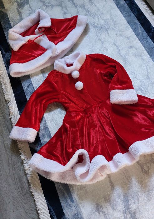 Новогодний наряд Санта,карнавальный костюм