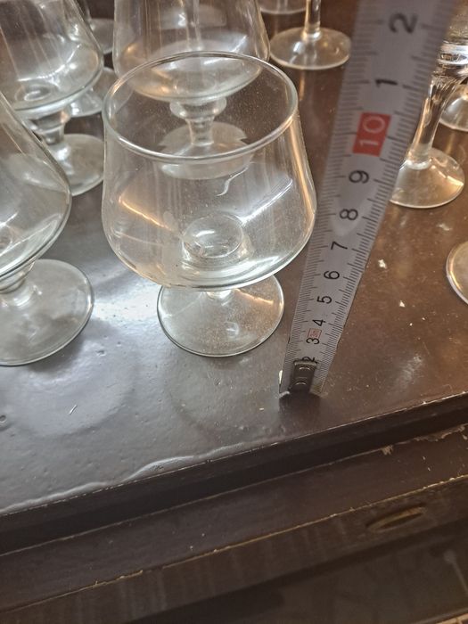 Zestaw kieliszków prl 22szt