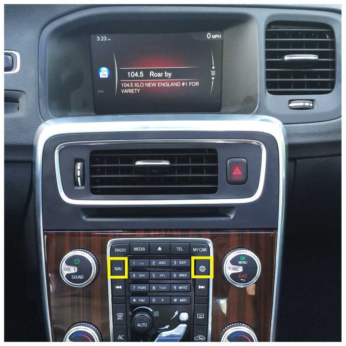 Mapa VOLVO 2025 Sensus USB Europa S60 S80 V40 V60 V70 XC60 XC70 NOWOŚĆ