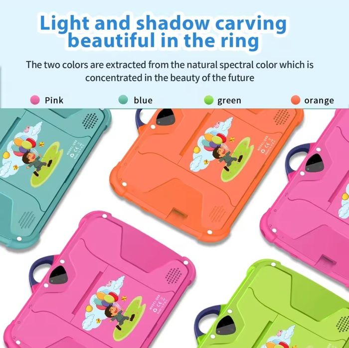 Дитячий планшет Android 13, Q Kids Tablets 4/64gb,4000 мАг,7-дюймовий