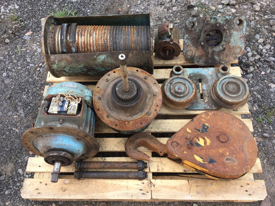 Тельфер 3,2 т болгарский, лебедка, таль, кран балка подьемник канатный