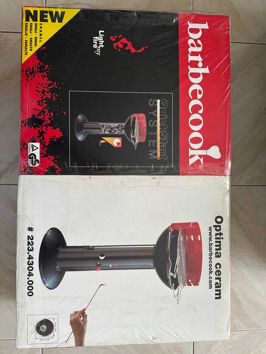 Fogareiro Barbecook Optima ceram - Novo