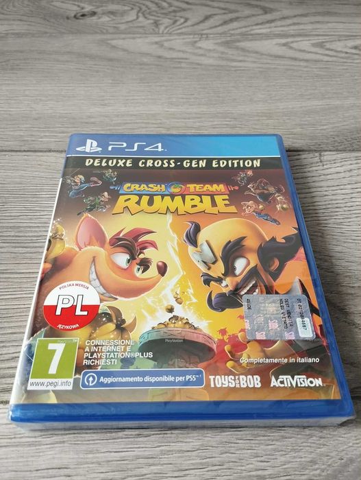 Nowa Gra Crash Team Rumble Polska Wersja PS4/PS5 Playstation