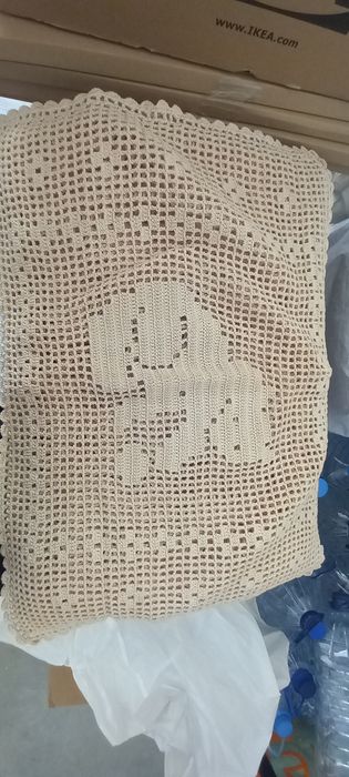 Colcha em Renda para cama de casal