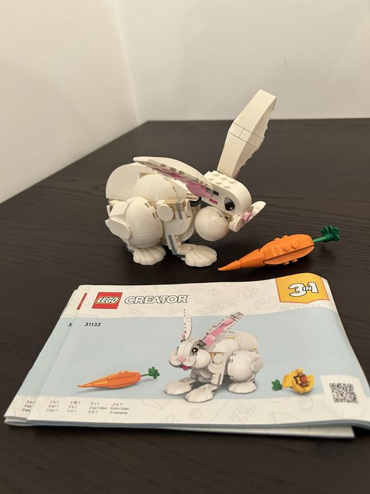 Lego Creator 31133 - Coelho Branco 3x1