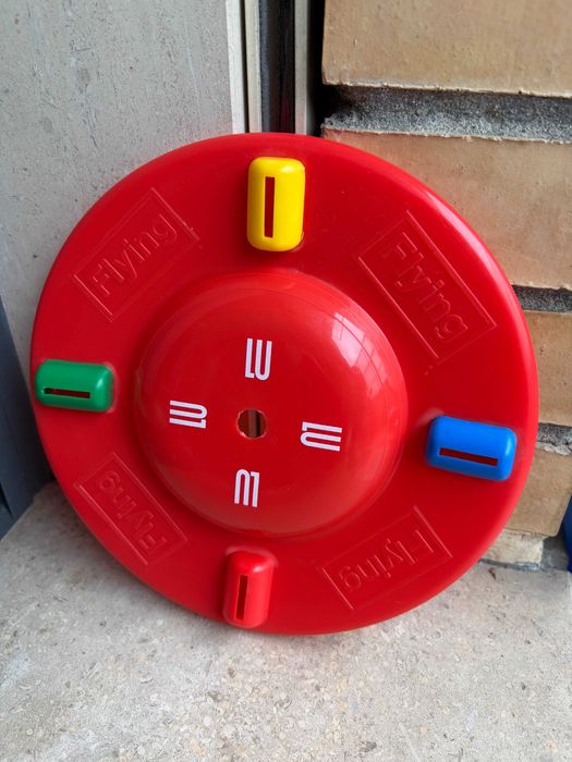 Brinquedo Vintage Disco Voador - "Bolachas LU"