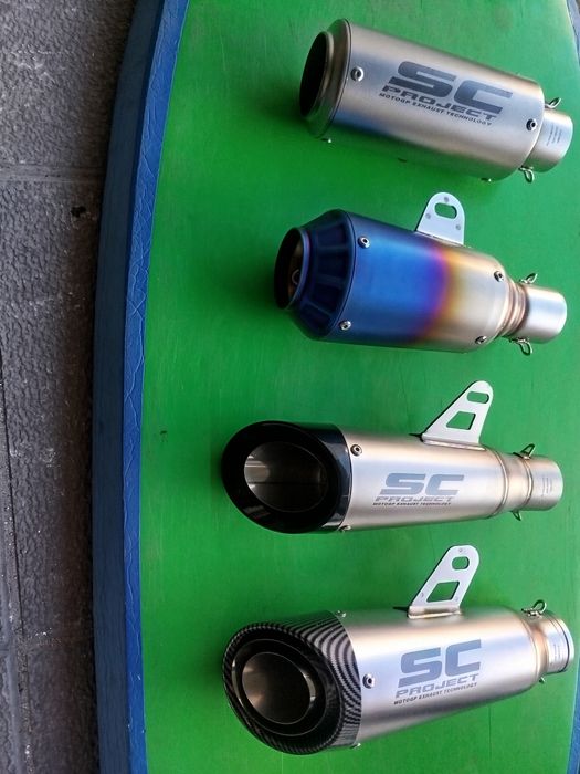Yamaha MT 07/ MT 07 tracer (conjunto de ponteira e coletores )