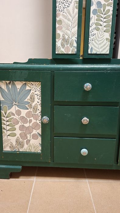 Toaletka w stylu  retro