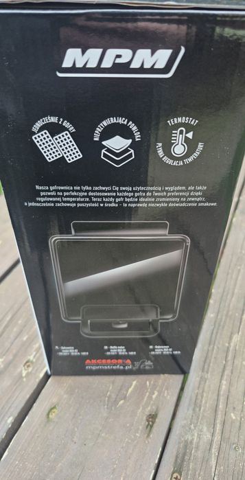 MPM GBO-02 gofrownica 1400w Nowa oryginalna wysoka moc