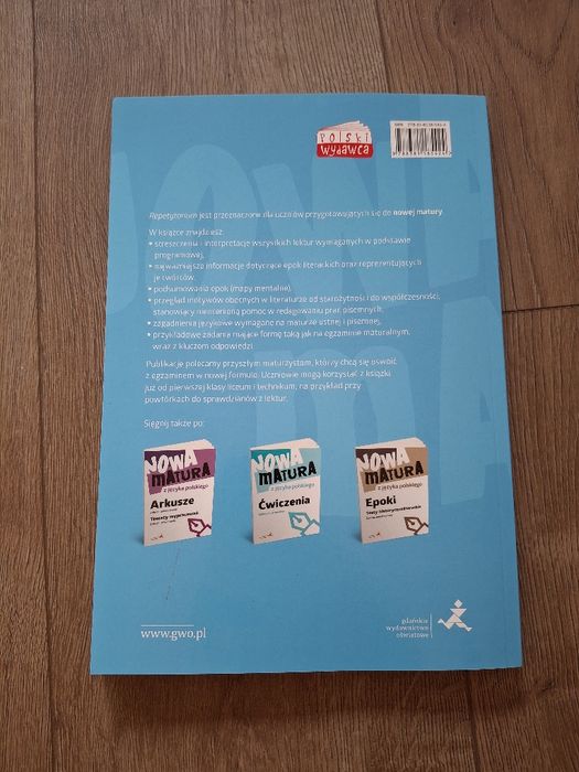 Repetytorium z j.polskiego "Nowa matura"