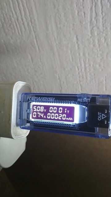 Оригинальный usb тестер Keweisi kws-20