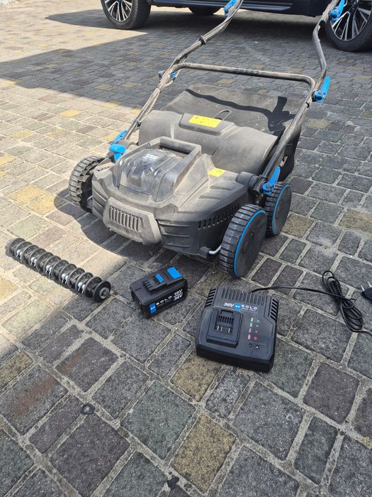 Wertykulator  akumulatorowy jak nowy