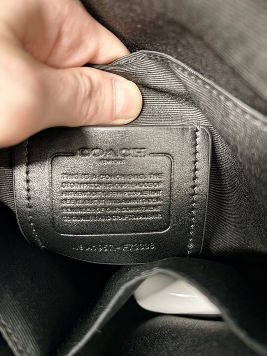 Мужская сумка Coach Houston Flight Bag