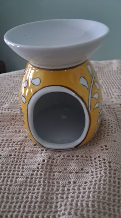 Queimador de óleos essenciais em cerâmica