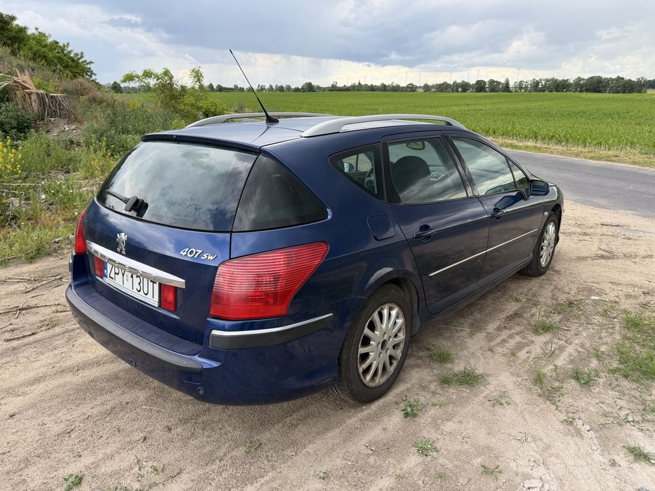Peugeot 407 sw benzyna gaz