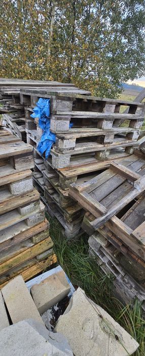 Palety euro po dachówce 27 sztuk Opalenica