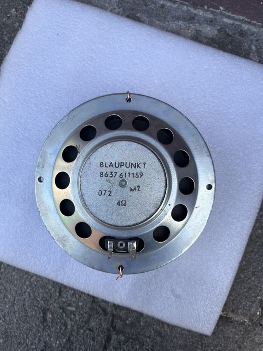 Głośniki Blaupunkt 15-45 Wat, 4 omy, nowe, nie używane