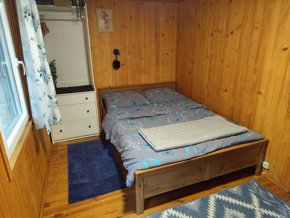 Domek z jacuzzi 40 min od Waw  Las Rzeka Bug Klima  Balia  Spływy