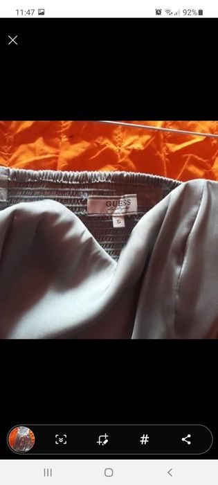 Vestido  de seda