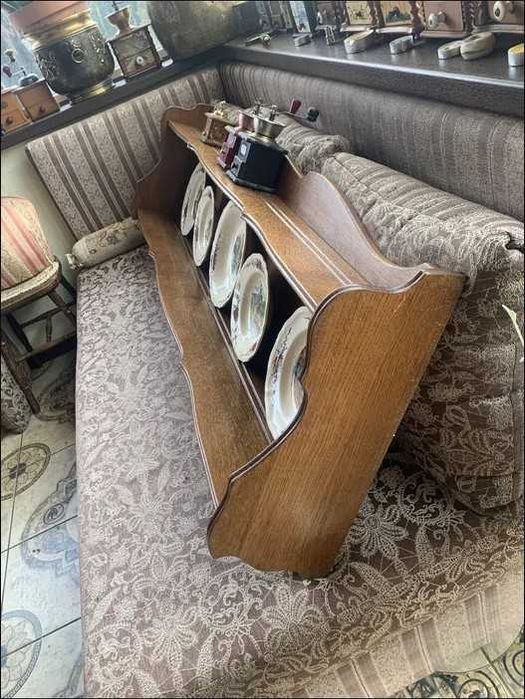 Деревянная полка. Дубовая полка. Кухонная полка