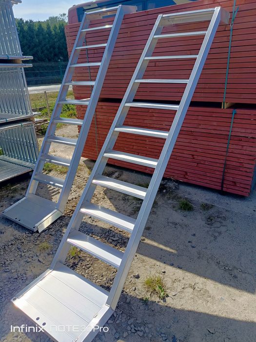 Schody aluminiowe nowe