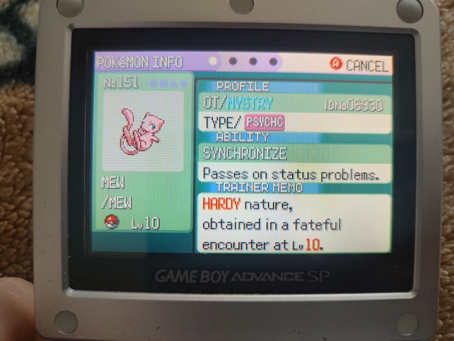 Pokemon Emerald Nintendo Gameboy Advance US