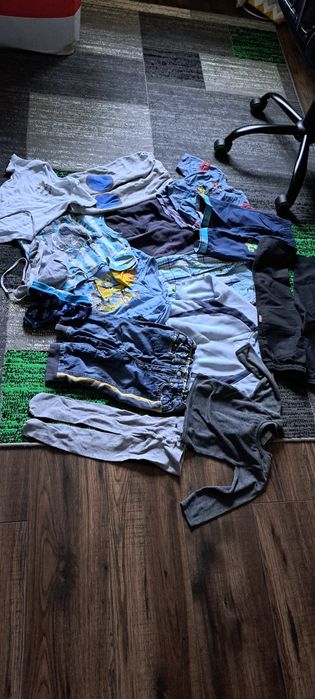 Paka ubrań dla chłopca rozm 92