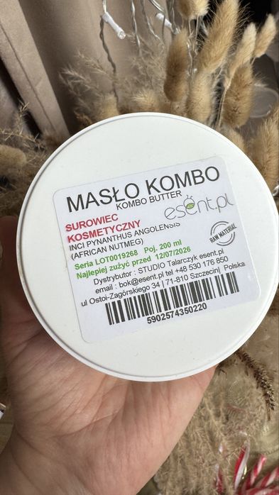 Masło Kombo to w 100% naturalny