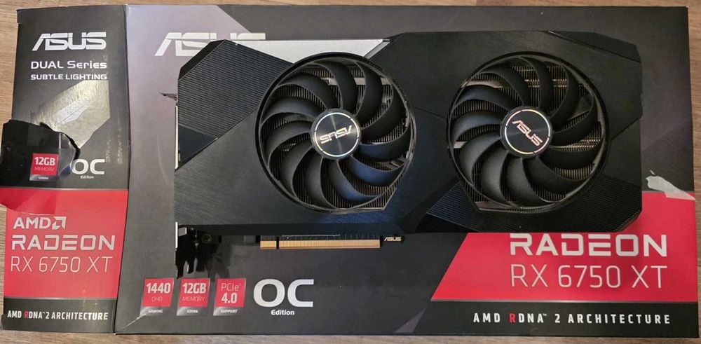 AMD Radeon RX 6750 XT 12 GB GDDR6 / Відеокарта