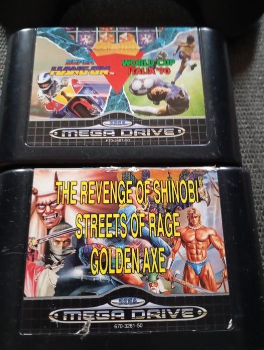 Comando Sega Md 2 Mega Games 1 e  2