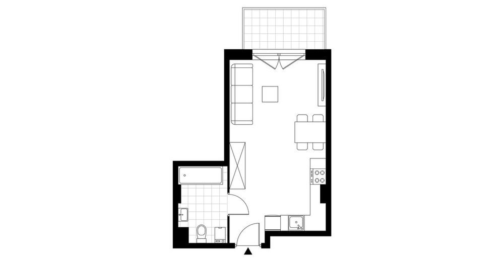 1-pokojowy apartament inwestycyjny 29m2 + balkon
