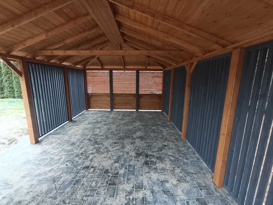 Altana ,altanka , drewniana TOMCAT 4×6 m – elegancja i trwałość!