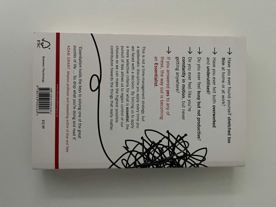 Greg McKeown - Essentialism
