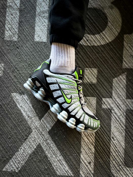 Мужские кроссовки Nike Shox TL 'Wolf Grey" Размеры 41-45