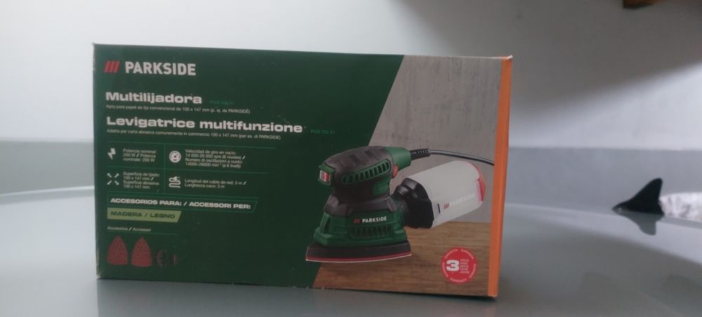 Lixadeira Multifunções Parkside PMS 200 A1