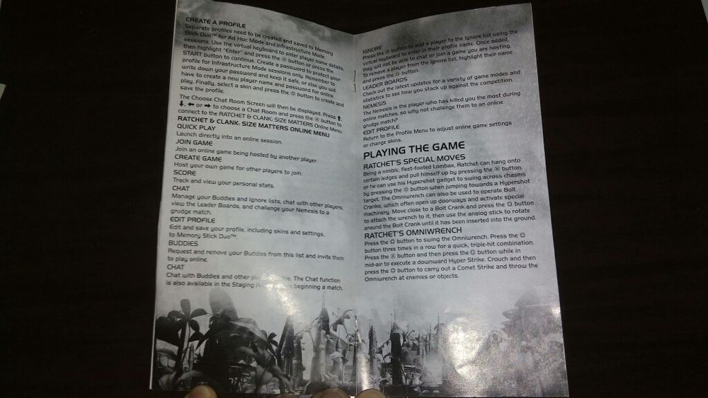 Ratchet & Clank Size Matters PSP User Manual64286058718851121