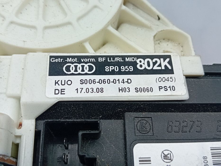 Motor vidro frente direito AUDI A3 (8P1)