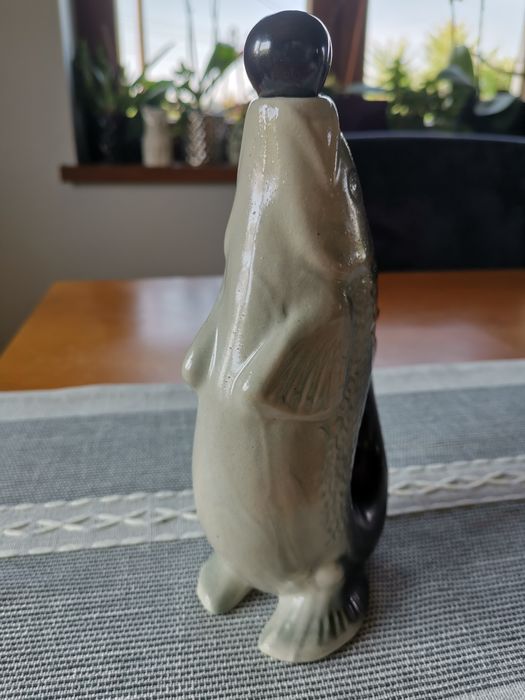 Karafka ryba ceramiczna wys. 23 cm